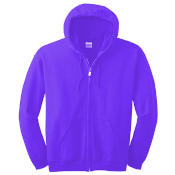 GILDAN HEAVY BLEND FULL ZIP HOODED SWEATSHIRT Thumbnail